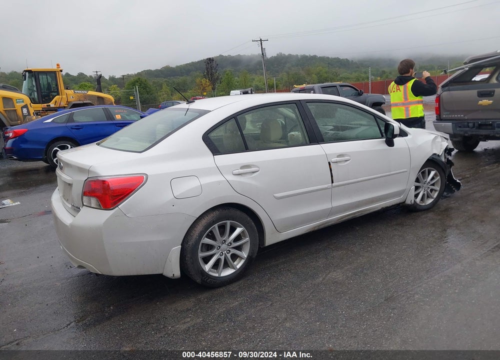 2013 SUBARU IMPREZA VIN: JF1GJAB63DH004916