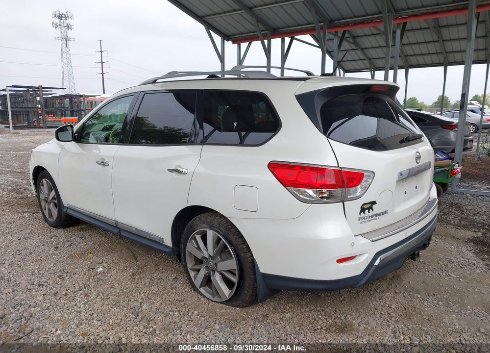 2015 NISSAN PATHFINDER PLATINUM VIN: 5N1AR2MM9FC603678