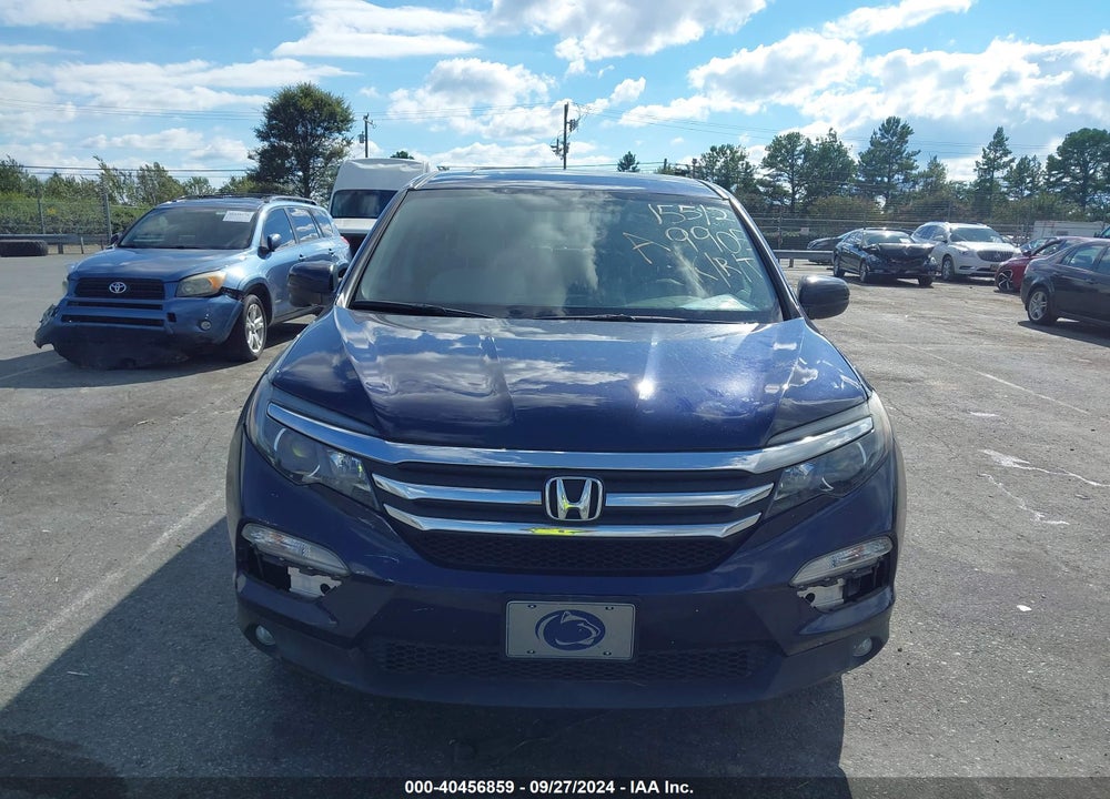 2017 HONDA PILOT EX-L VIN: 5FNYF6H53HB089905