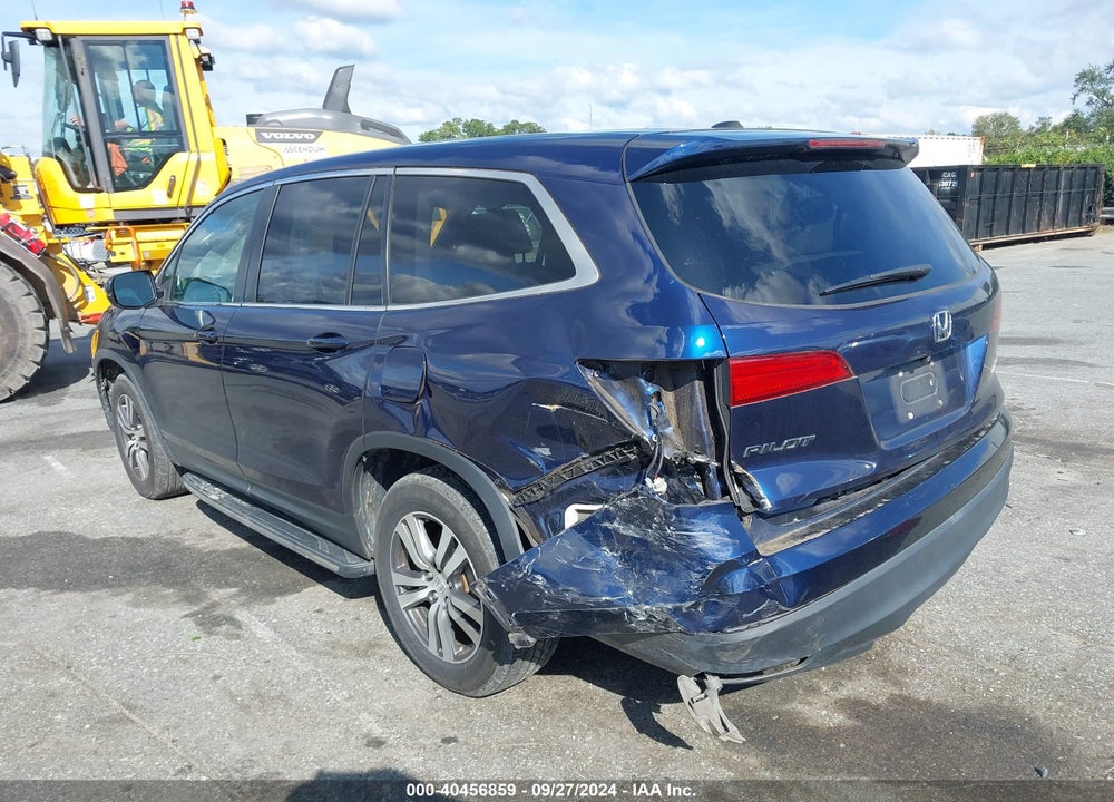 2017 HONDA PILOT EX-L VIN: 5FNYF6H53HB089905