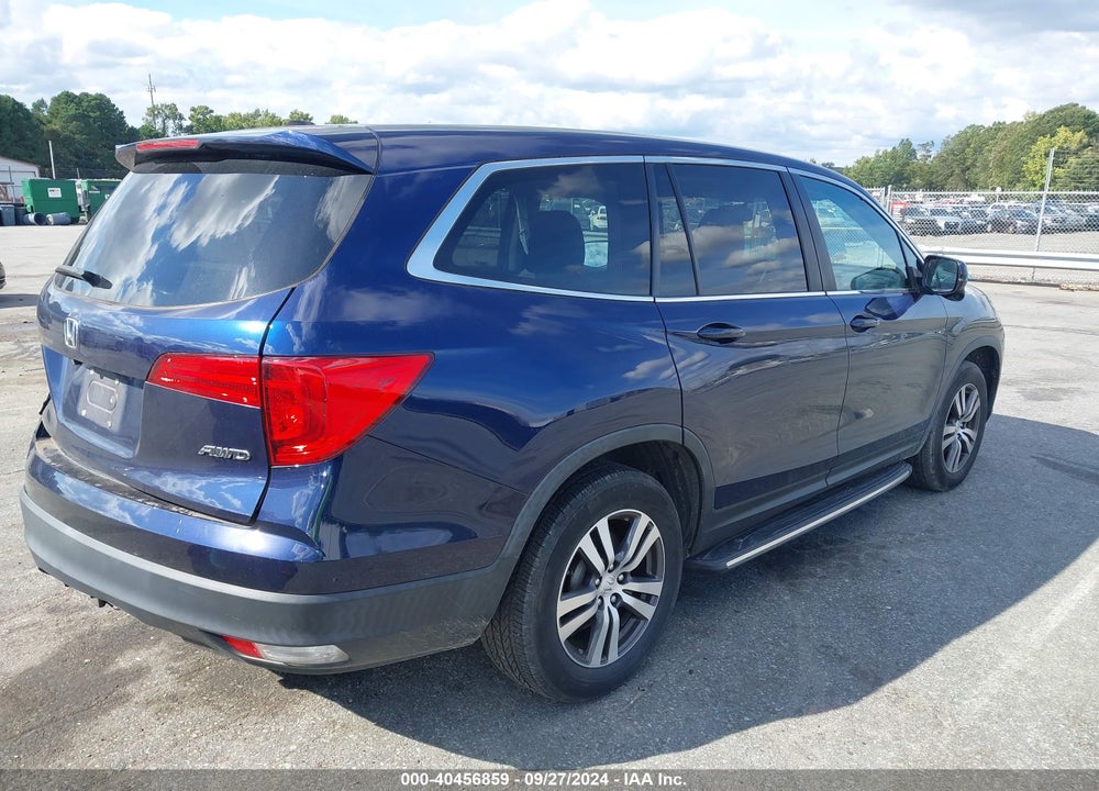 2017 HONDA PILOT EX-L VIN: 5FNYF6H53HB089905