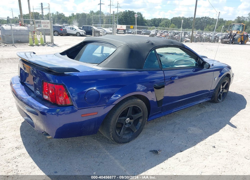 2004 FORD MUSTANG GT VIN: 1FAFP45X14F212465