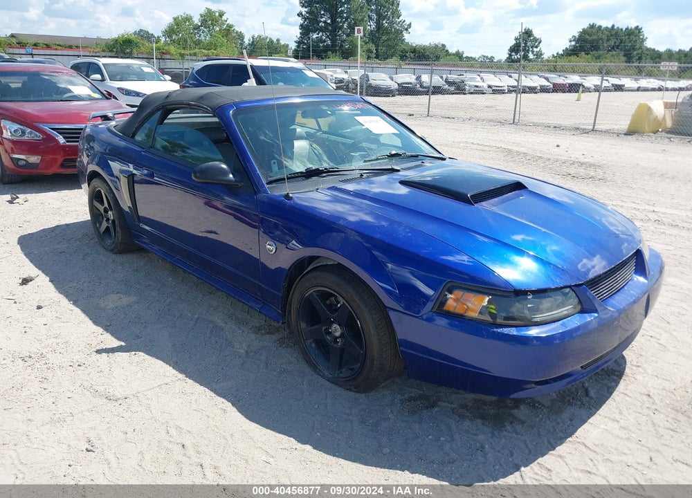 2004 FORD MUSTANG GT VIN: 1FAFP45X14F212465
