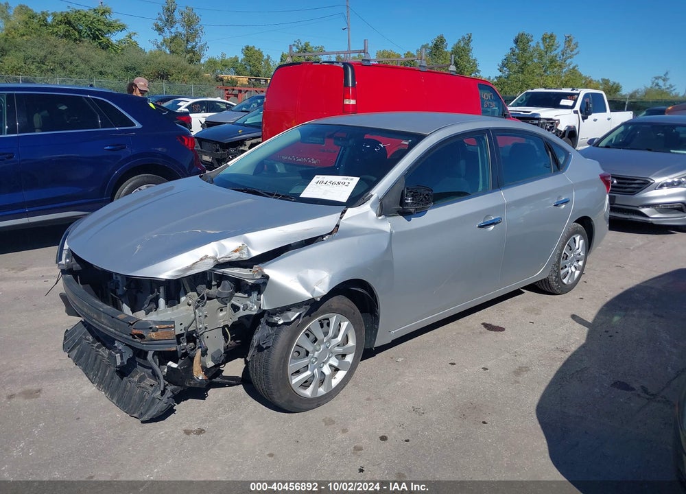 2019 NISSAN SENTRA S VIN: 3N1AB7AP4KY269164