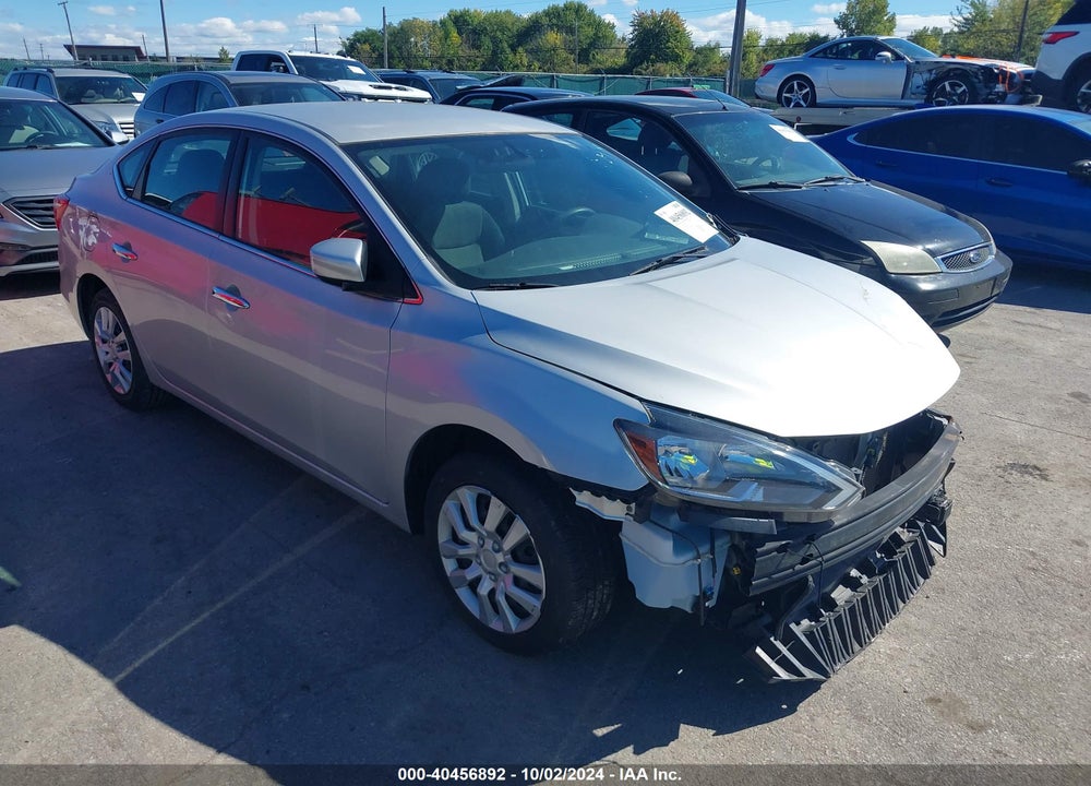 2019 NISSAN SENTRA S VIN: 3N1AB7AP4KY269164