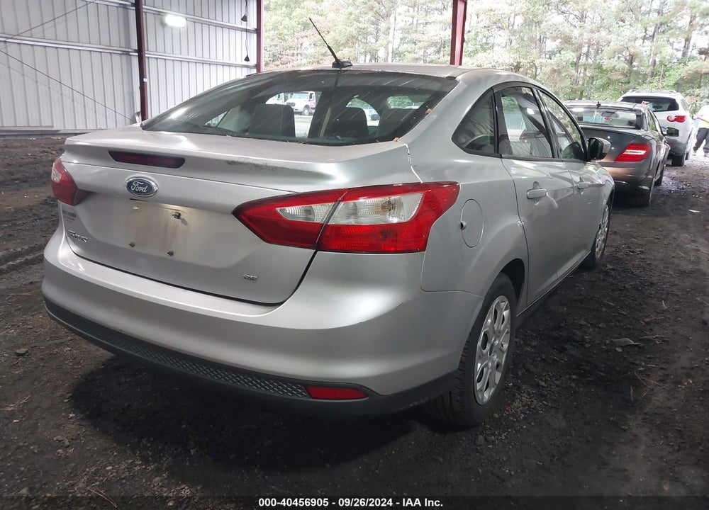 2012 FORD FOCUS SE VIN: 1FAHP3F29CL207312