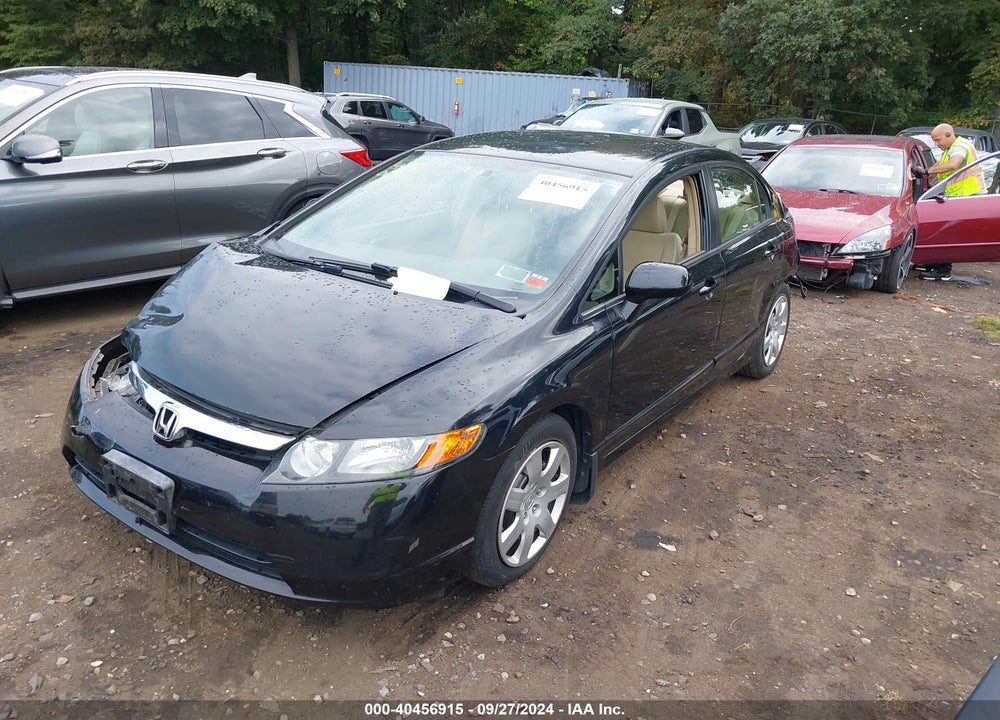 2006 HONDA CIVIC LX VIN: 1HGFA16576L125585