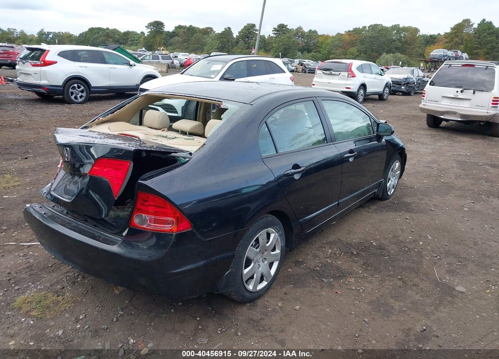 2006 HONDA CIVIC LX VIN: 1HGFA16576L125585