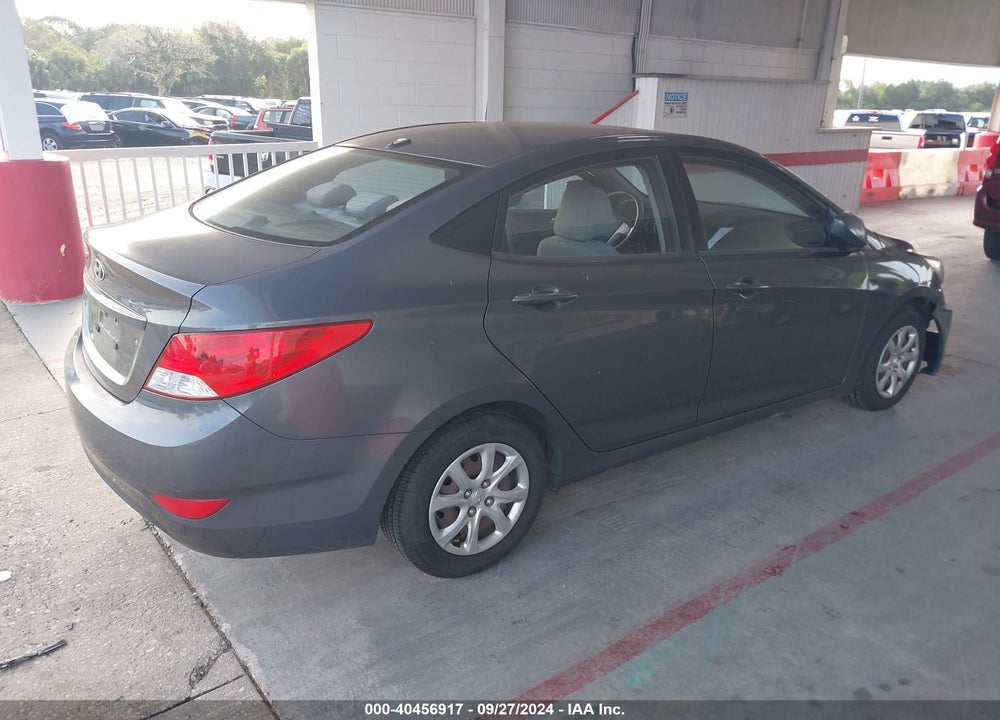 2013 HYUNDAI ACCENT GLS VIN: KMHCT4AE8DU374713