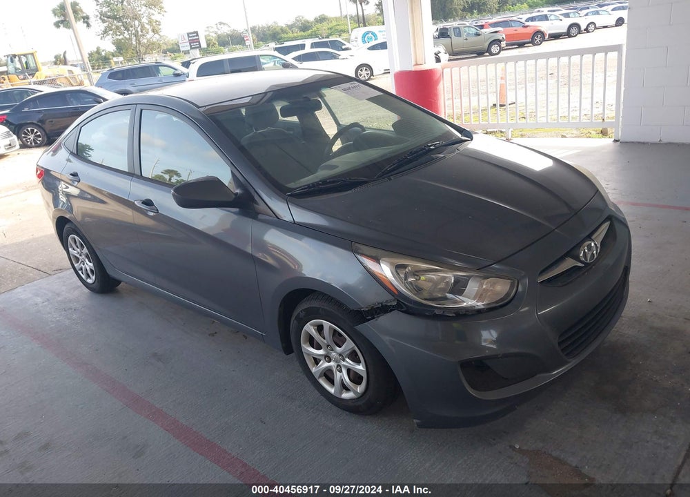 2013 HYUNDAI ACCENT GLS VIN: KMHCT4AE8DU374713