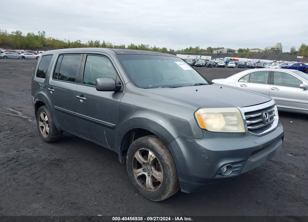 2012 HONDA PILOT EX VIN: 5FNYF3H42CB043903