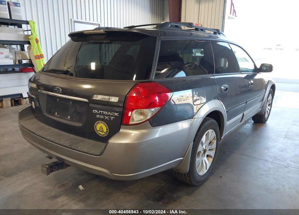 2009 SUBARU OUTBACK 2.5XT LIMITED VIN: 4S4BP63C796312464