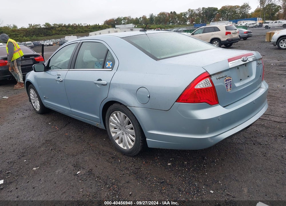2010 FORD FUSION HYBRID VIN: 3FADP0L37AR408067