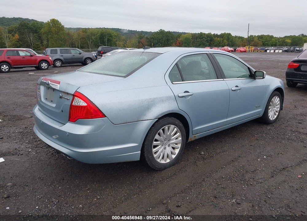 2010 FORD FUSION HYBRID VIN: 3FADP0L37AR408067