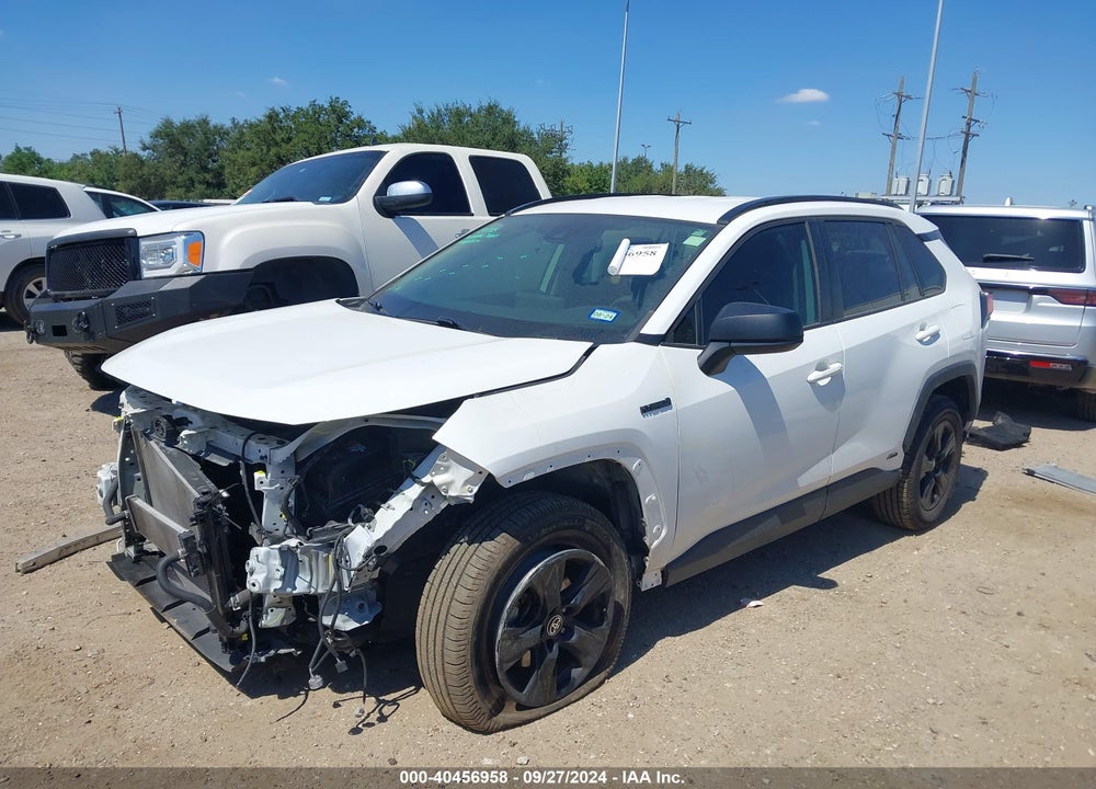 2021 TOYOTA RAV4 HYBRID LE VIN: JTMLWRFV1MD120360