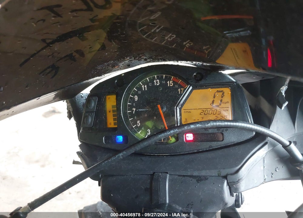 2009 HONDA CBR600 RR VIN: JH2PC40029K204675