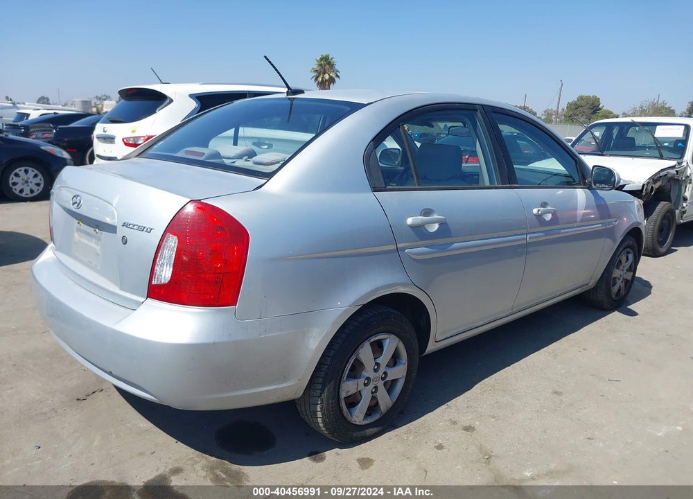 2010 HYUNDAI ACCENT GLS VIN: KMHCN4AC0AU480190