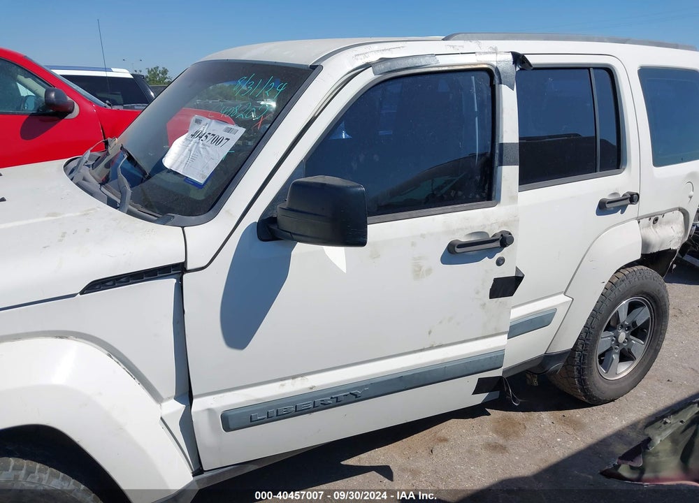 2008 JEEP LIBERTY SPORT VIN: 1J8GP28K58W284481