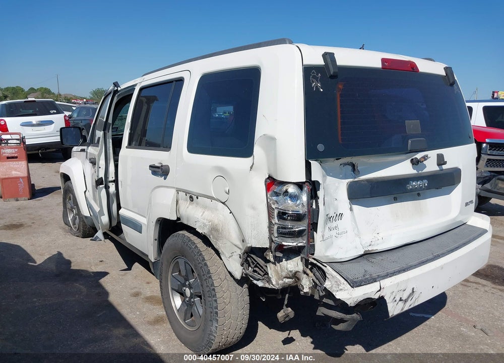 2008 JEEP LIBERTY SPORT VIN: 1J8GP28K58W284481