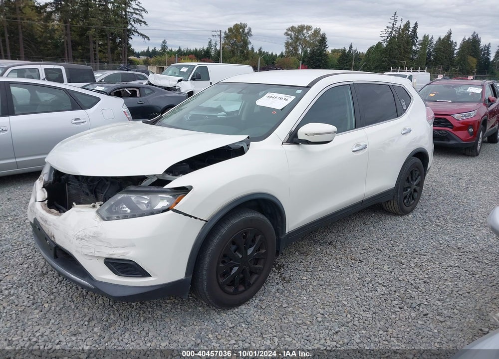 2014 NISSAN ROGUE S VIN: 5N1AT2ML5EC796077