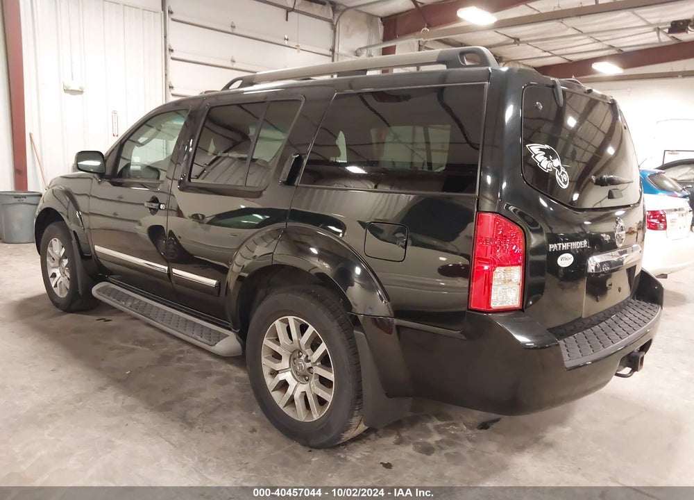 2011 NISSAN PATHFINDER LE VIN: 5N1AR1NB8BC622532