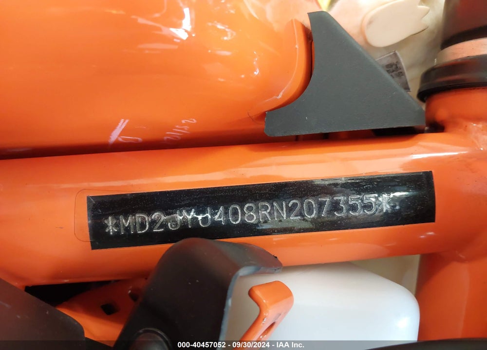 2024 KTM 390 RC VIN: MD2JYJ408RN207355