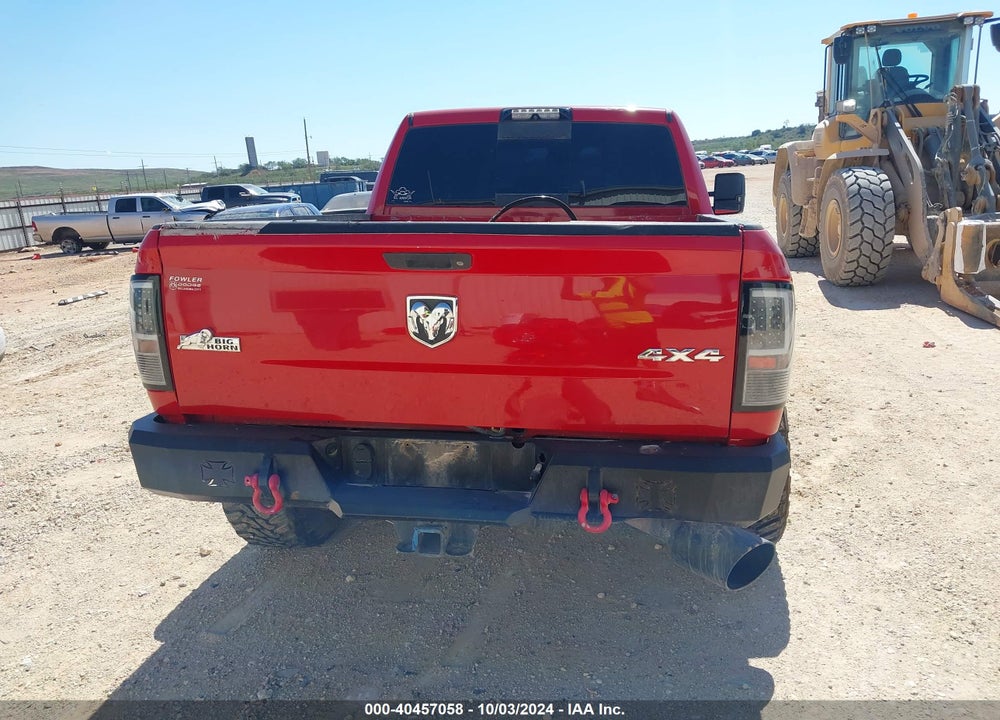 2016 RAM 2500 BIG HORN VIN: 3C6UR5DL9GG321332