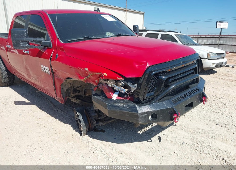 2016 RAM 2500 BIG HORN VIN: 3C6UR5DL9GG321332