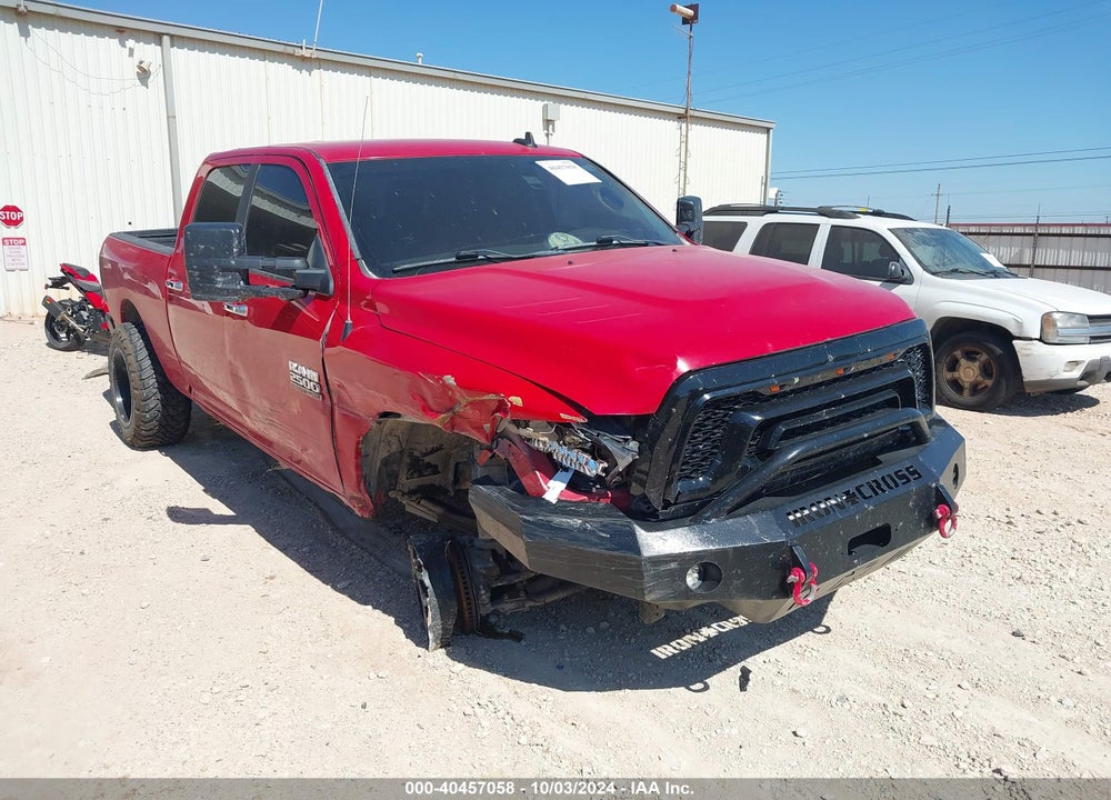 2016 RAM 2500 BIG HORN VIN: 3C6UR5DL9GG321332