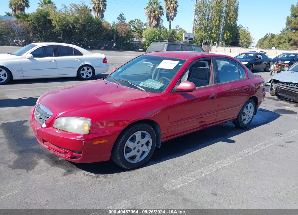 2006 HYUNDAI ELANTRA GLS/LIMITED VIN: KMHDN46D56U235611