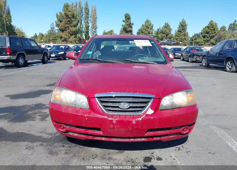 2006 HYUNDAI ELANTRA GLS/LIMITED VIN: KMHDN46D56U235611