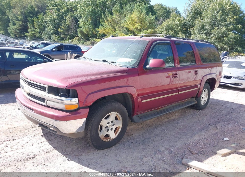 2005 CHEVROLET SUBURBAN 1500 LT VIN: 3GNFK16Z55G200124