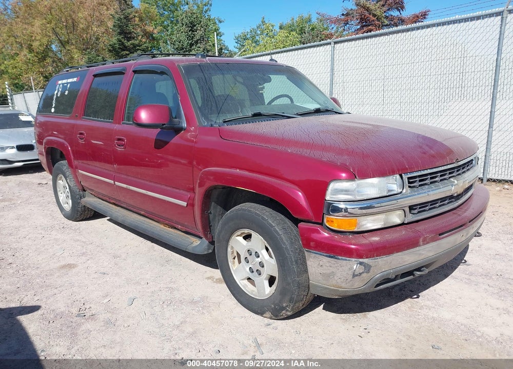 2005 CHEVROLET SUBURBAN 1500 LT VIN: 3GNFK16Z55G200124