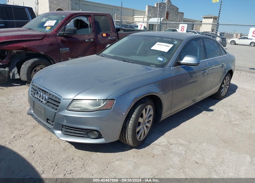2009 AUDI A4 2.0T PREMIUM VIN: WAUSF78K49N056722