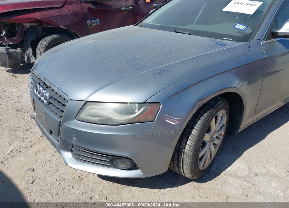 2009 AUDI A4 2.0T PREMIUM VIN: WAUSF78K49N056722