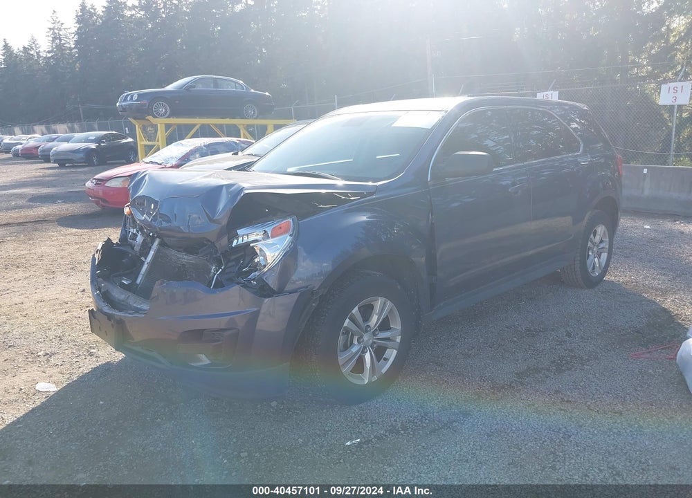 2013 CHEVROLET EQUINOX LS VIN: 2GNALBEKXD6297025