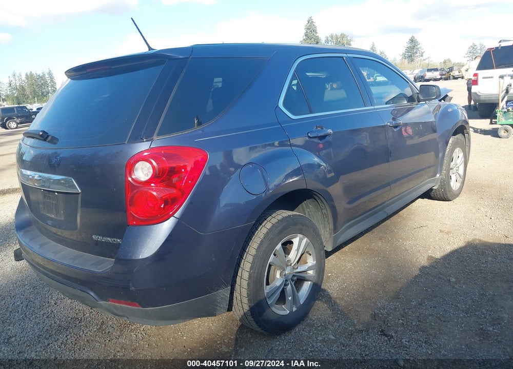 2013 CHEVROLET EQUINOX LS VIN: 2GNALBEKXD6297025