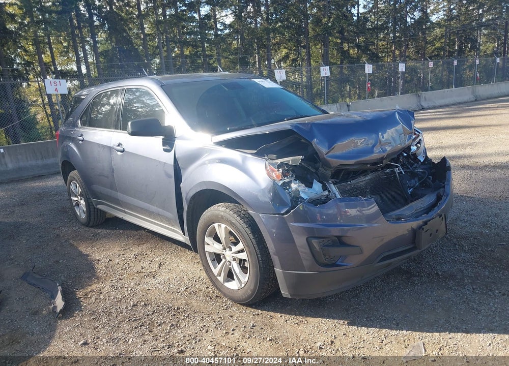 2013 CHEVROLET EQUINOX LS VIN: 2GNALBEKXD6297025