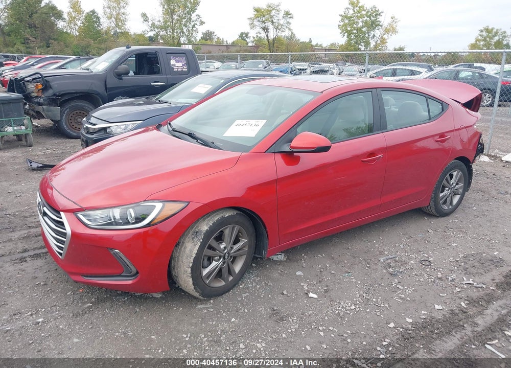 2017 HYUNDAI ELANTRA VALUE EDITION VIN: 5NPD84LF9HH165626