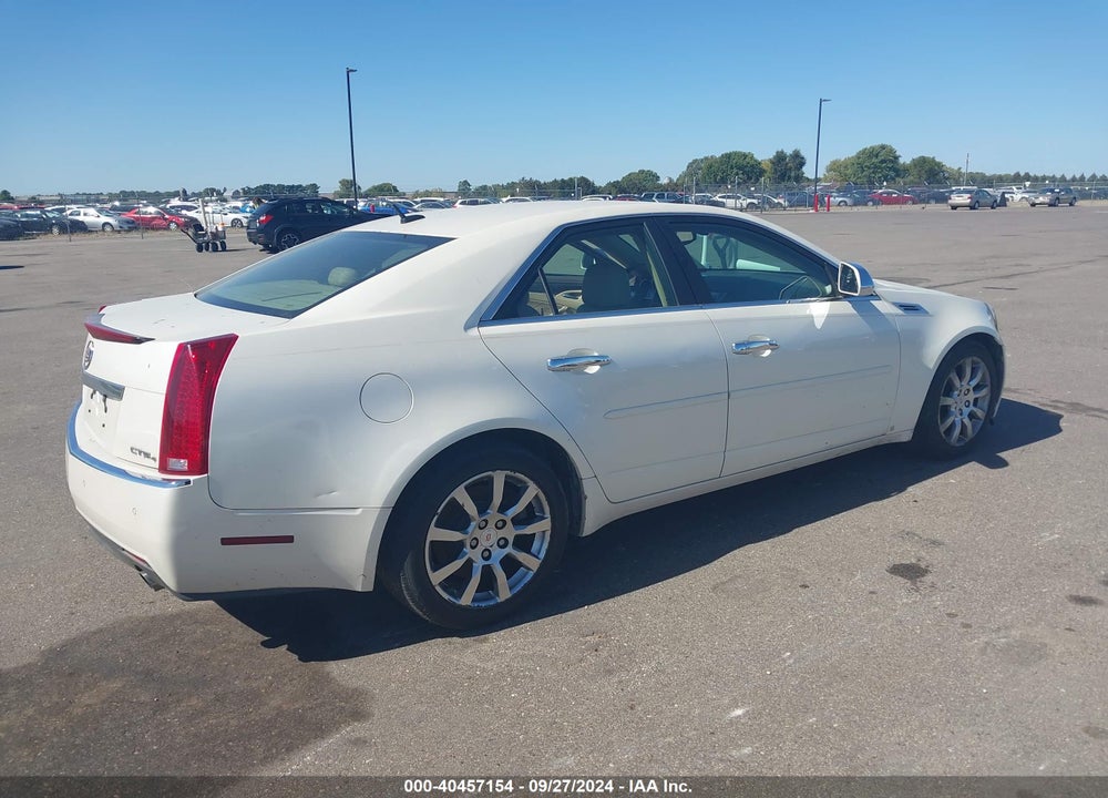 2008 CADILLAC CTS STANDARD VIN: 1G6DS57V080196126