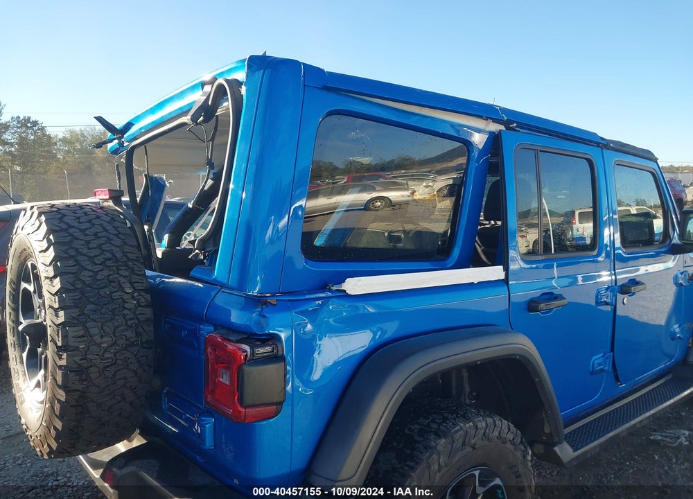 2022 JEEP WRANGLER 4XE UNLIMITED RUBICON 4X4 VIN: 1C4JJXR66NW205537