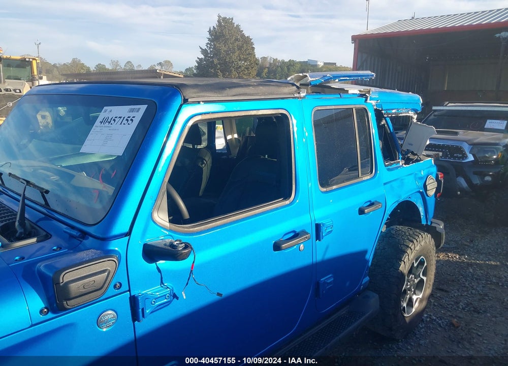 2022 JEEP WRANGLER 4XE UNLIMITED RUBICON 4X4 VIN: 1C4JJXR66NW205537