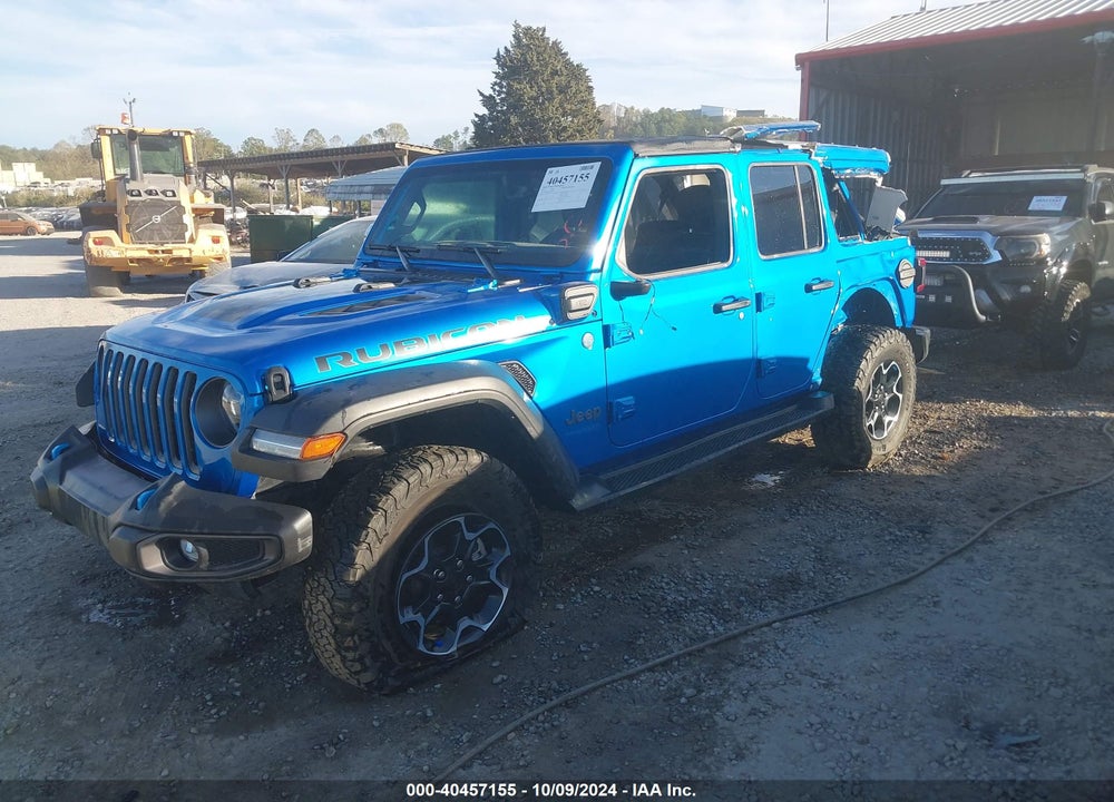 2022 JEEP WRANGLER 4XE UNLIMITED RUBICON 4X4 VIN: 1C4JJXR66NW205537