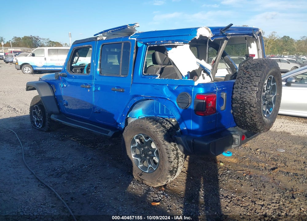 2022 JEEP WRANGLER 4XE UNLIMITED RUBICON 4X4 VIN: 1C4JJXR66NW205537