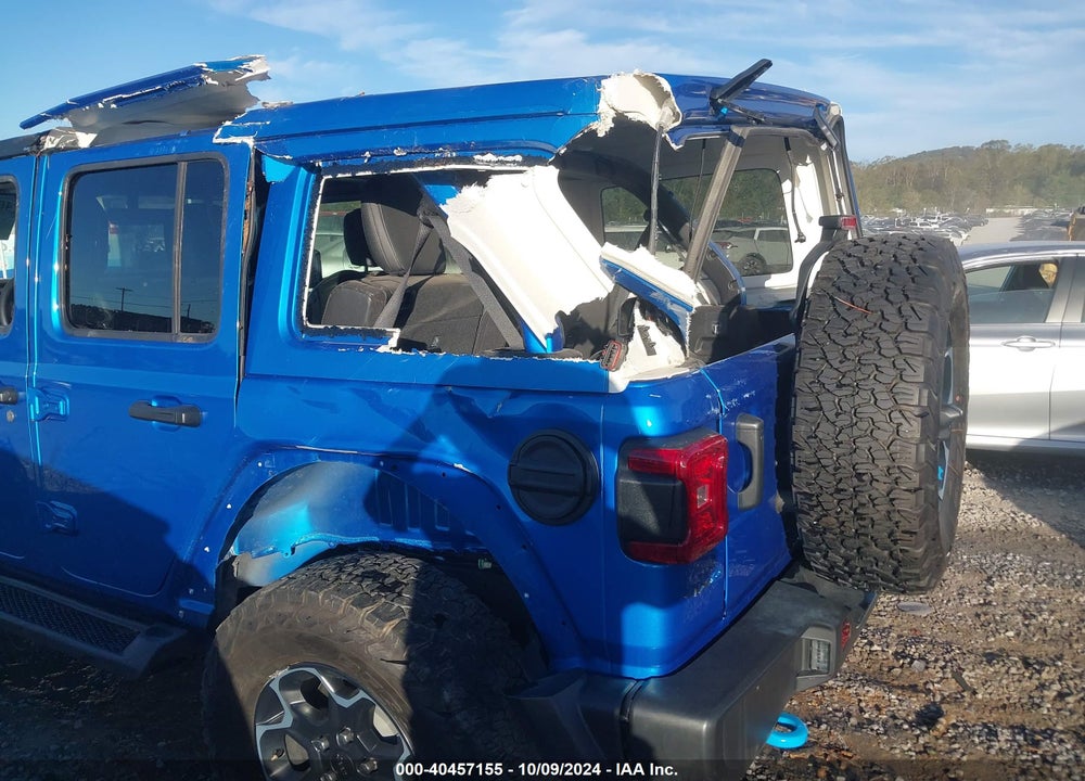 2022 JEEP WRANGLER 4XE UNLIMITED RUBICON 4X4 VIN: 1C4JJXR66NW205537