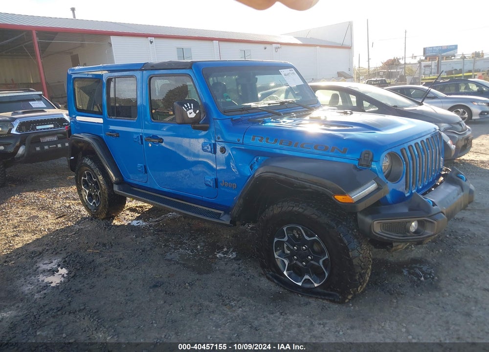 2022 JEEP WRANGLER 4XE UNLIMITED RUBICON 4X4 VIN: 1C4JJXR66NW205537