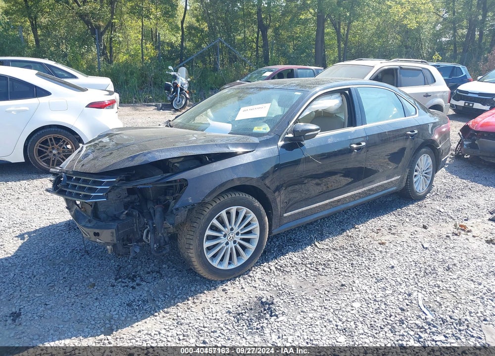 2017 VOLKSWAGEN PASSAT VIN: 1VWBT7A37HC079322