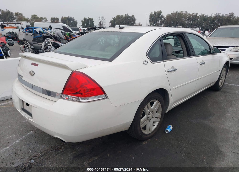 2007 CHEVROLET IMPALA LTZ VIN: 2G1WU58RX79413048