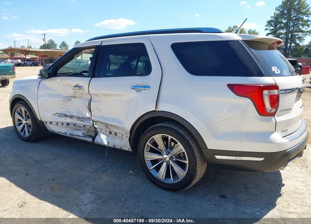2018 FORD EXPLORER LIMITED VIN: 1FM5K7F88JGC13787