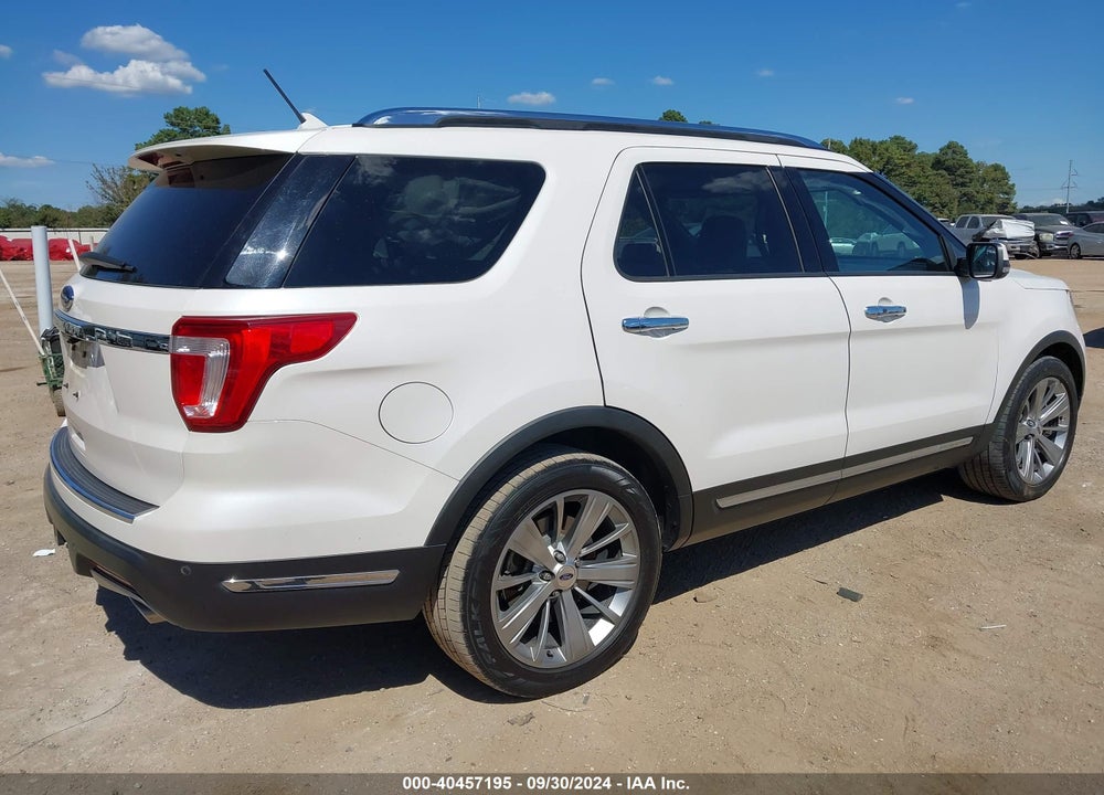 2018 FORD EXPLORER LIMITED VIN: 1FM5K7F88JGC13787